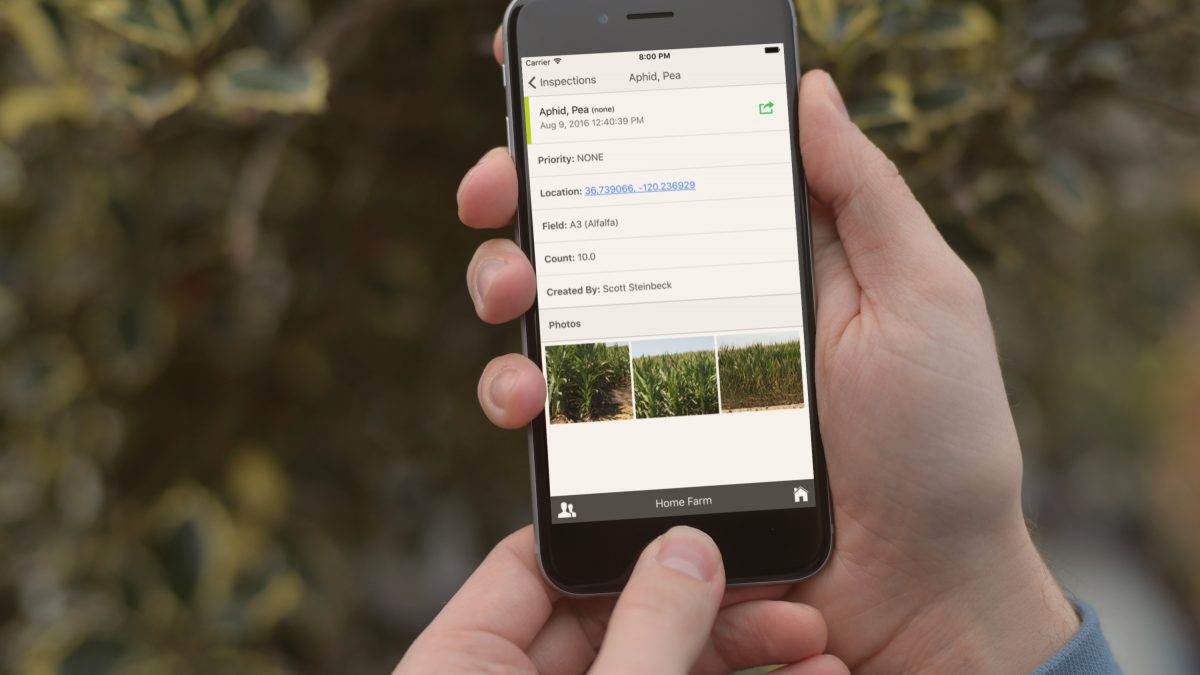 Instantly Share Field, Well, & Inspection Locations