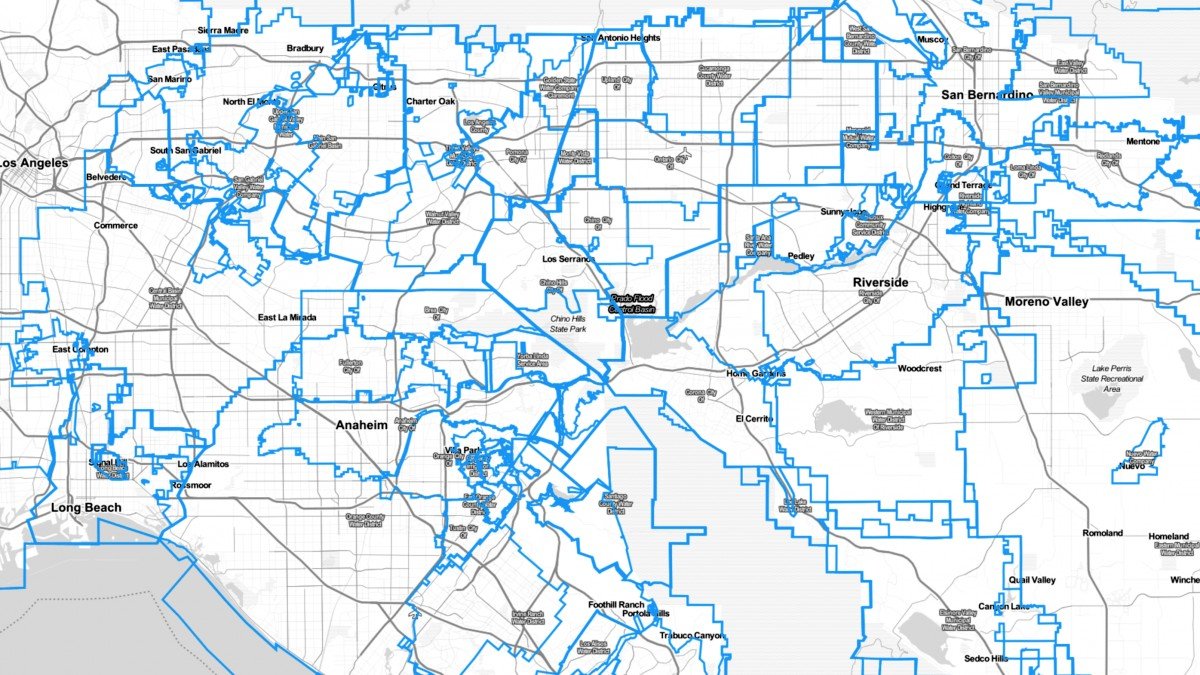 Water District Boundary Maps